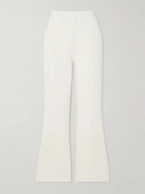 JW Anderson Tech-jersey Flared Track Pants