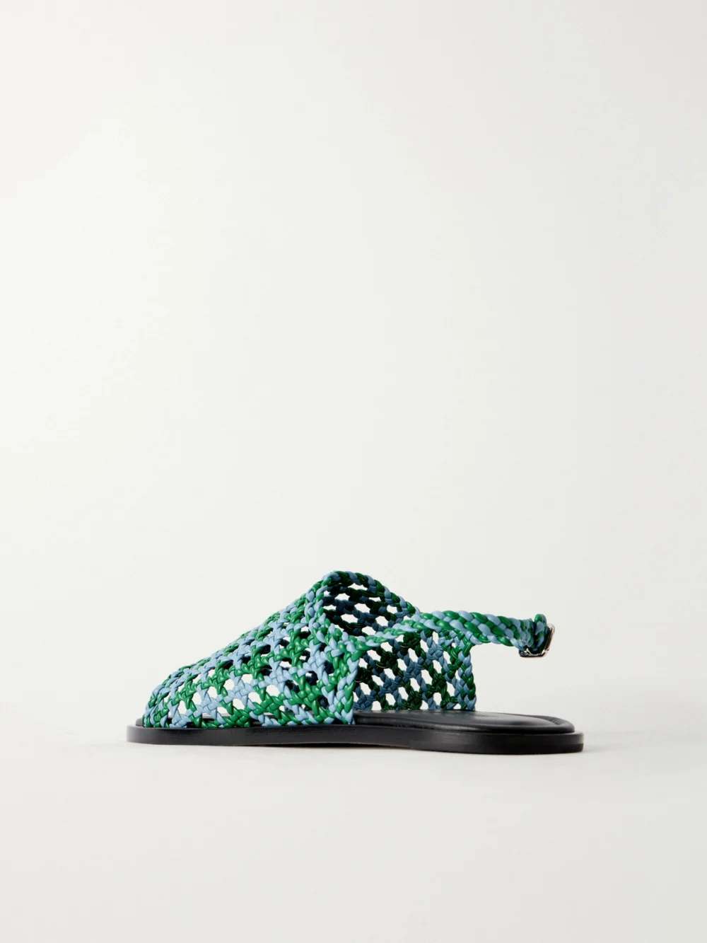 Back view of the JW Anderson Woven Leather Sandals