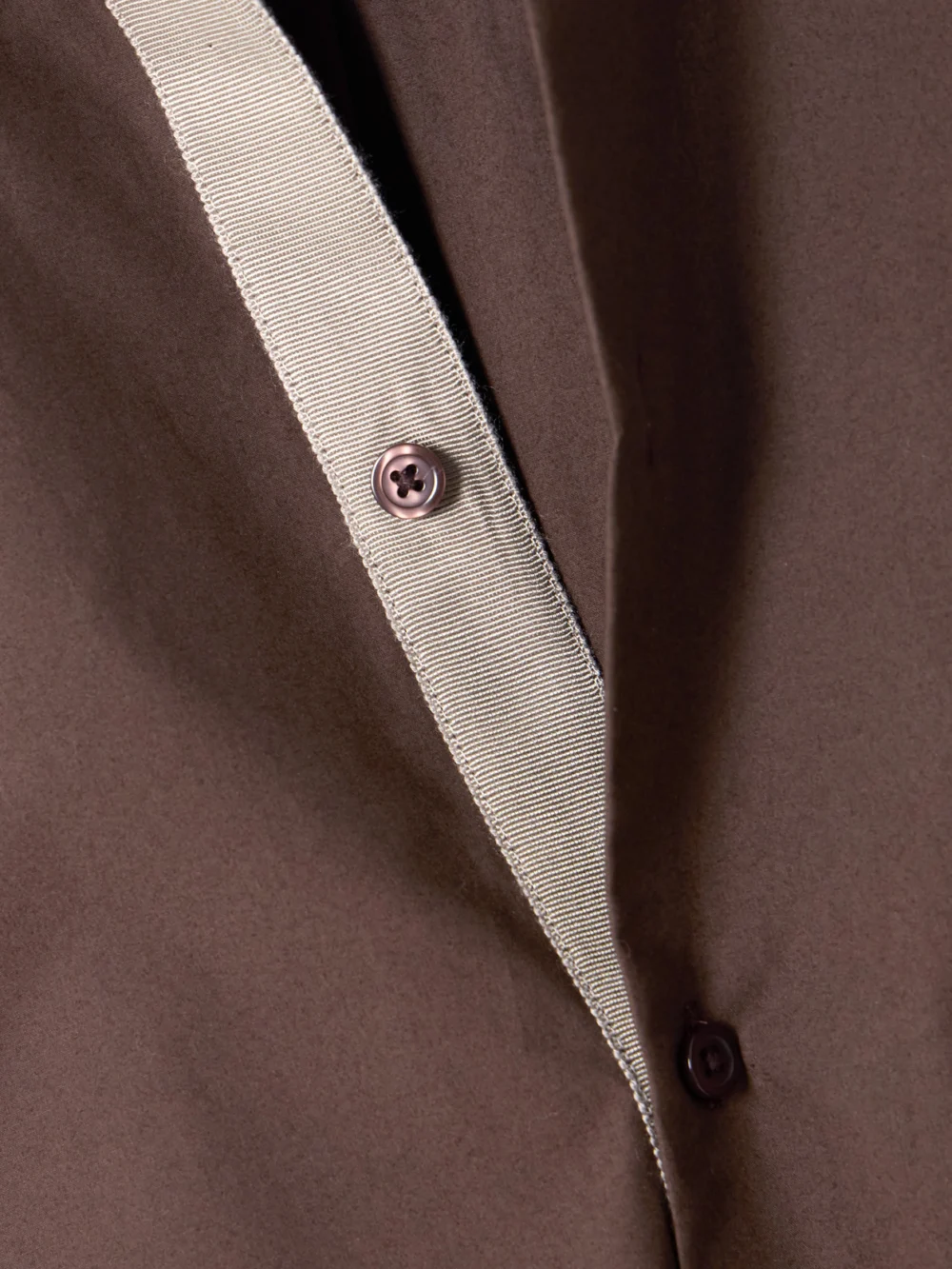 Close-up detail of the Kallmeyer Cotton-poplin Shirt