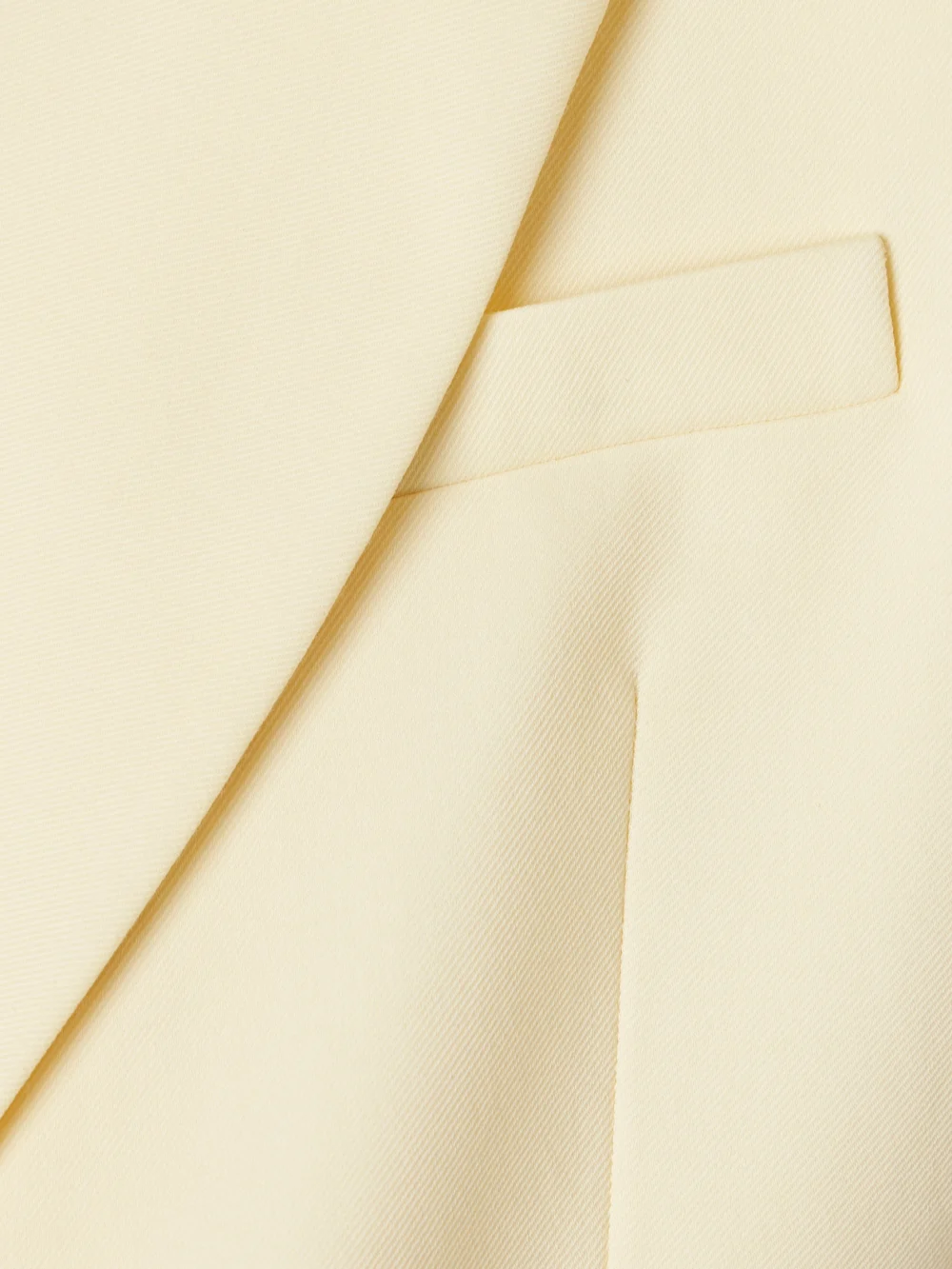 Close-up detail of the Kallmeyer Deon Double-breasted Wool-blend Twill Vest