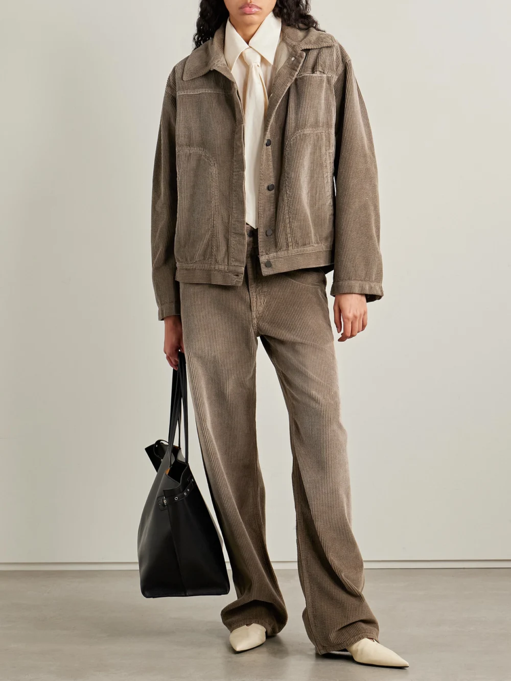 Kallmeyer Elliott Cotton-corduroy Jacket, worn by a model