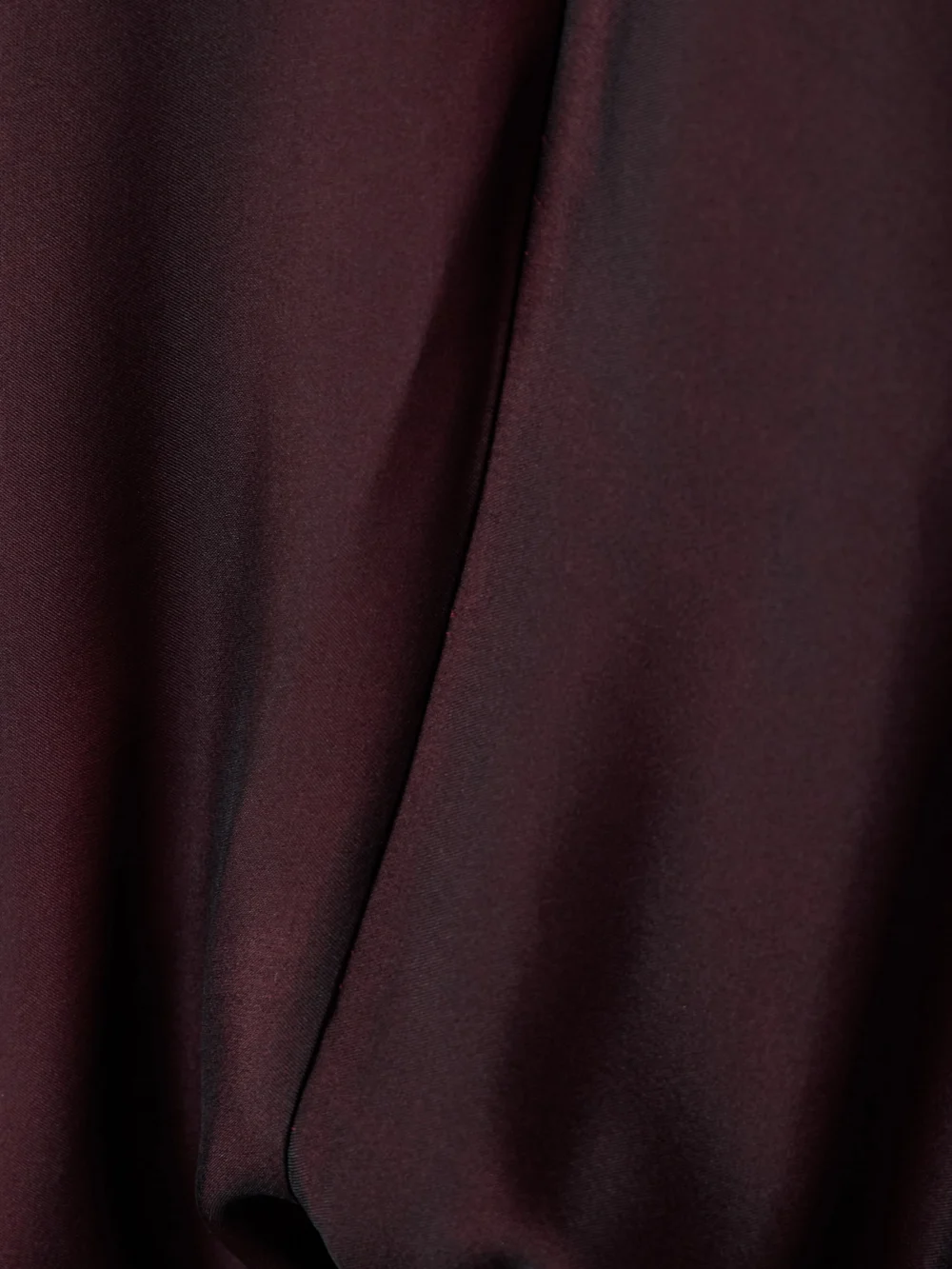 Close-up detail of the Kallmeyer Gillian Layered Gathered Silk-chiffon Maxi Dress