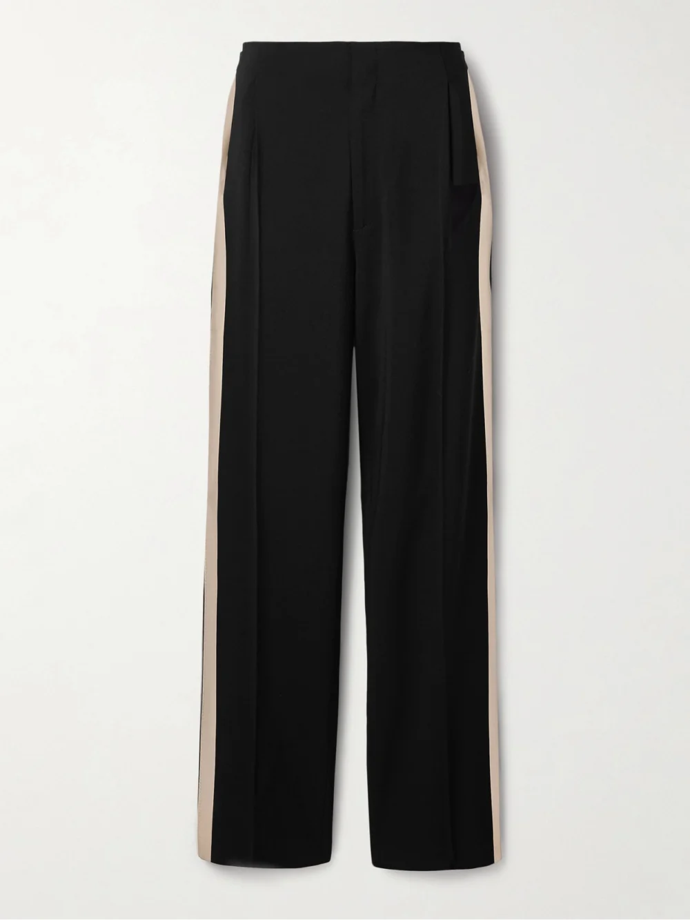 Kallmeyer Phoebe Wool-crepe Straight-leg Pants in black