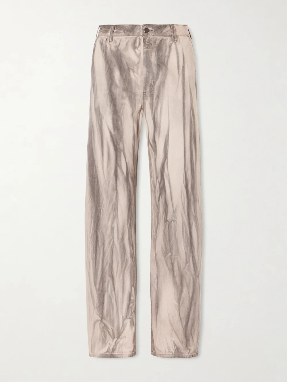 Kallmeyer Printed High-rise Jeans in sand