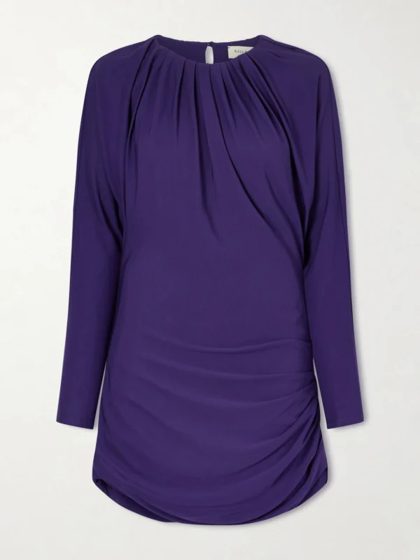 Kallmeyer Rickie Ruched Jersey Mini Dress
