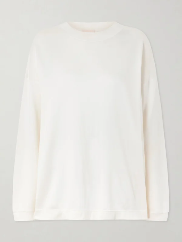 Khaite Dylan Silk Sweatshirt