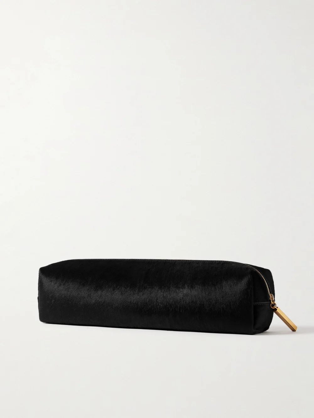 Back view of the Khaite Kye Calf Hair Clutch