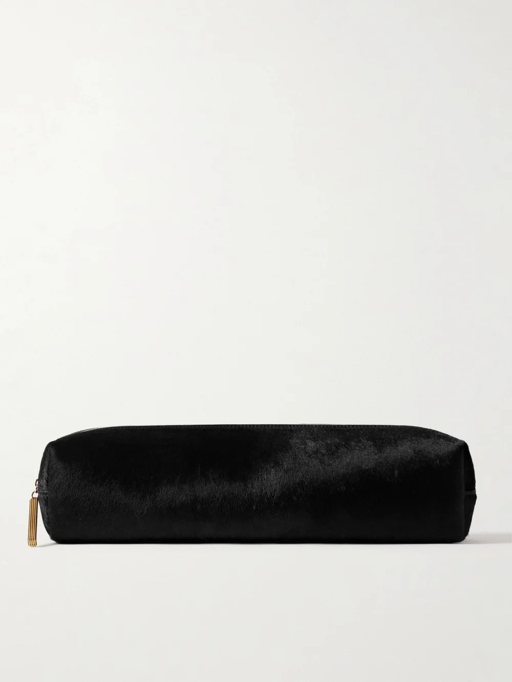 Khaite Kye Calf Hair Clutch in black