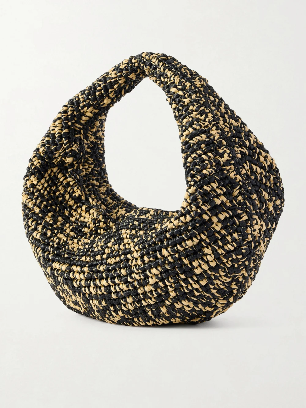 Back view of the Khaite Olivia Medium Woven Top-handle Bag