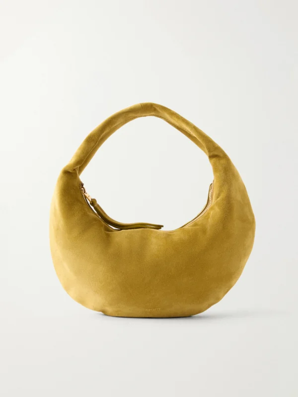 Khaite Olivia Mini Suede Top-handle Bag