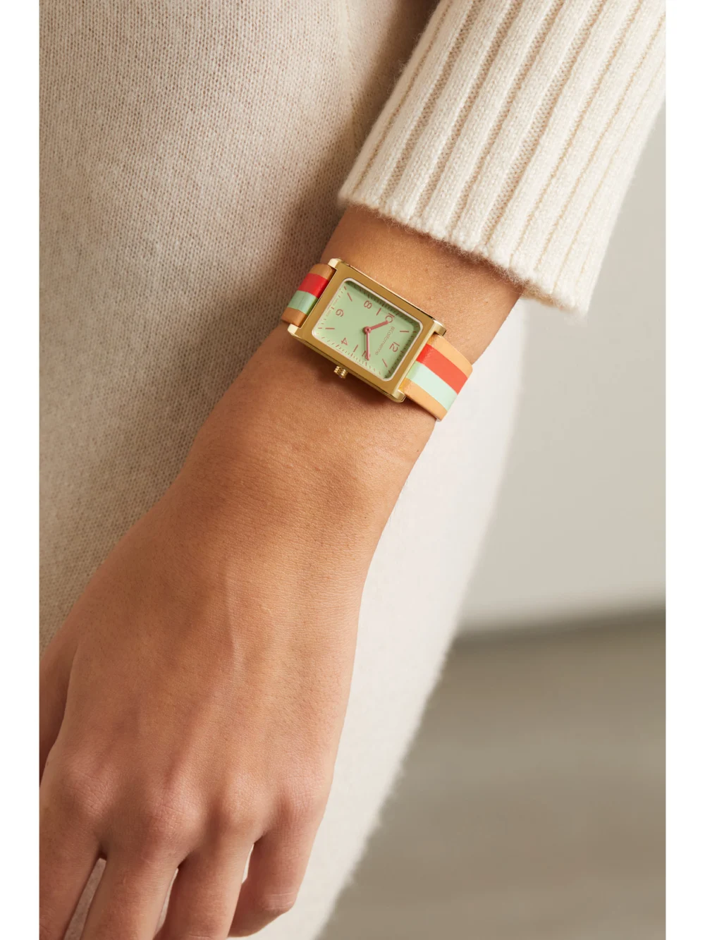 La Californienne Daybreak Gold-tone Watch, styled view