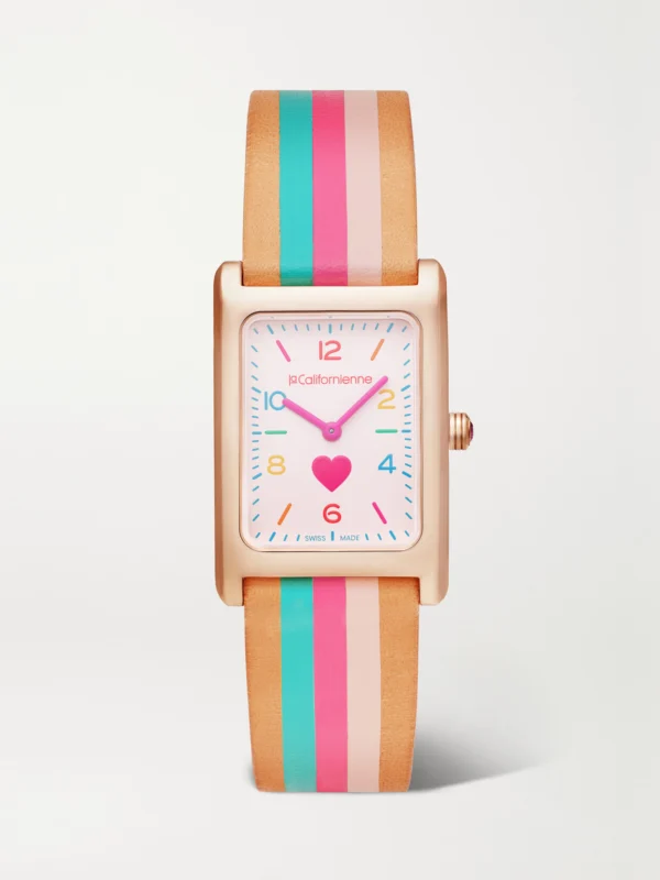 La Californienne Daybreak Rose Gold-plated Watch