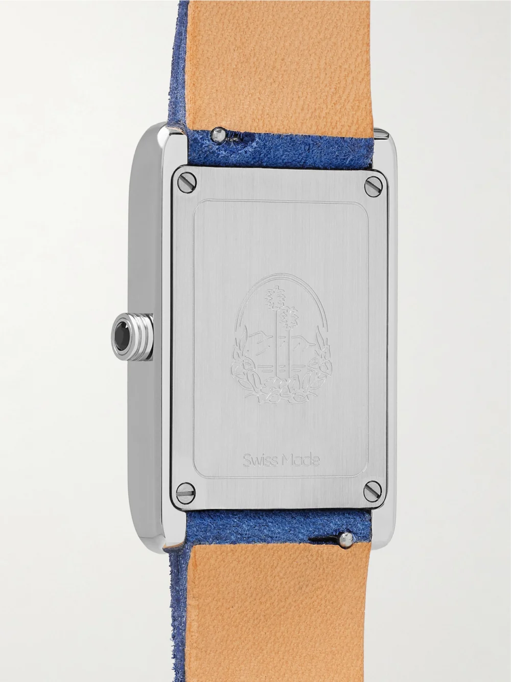 Back view of the La Californienne Daybreak Stainless Steel Watch