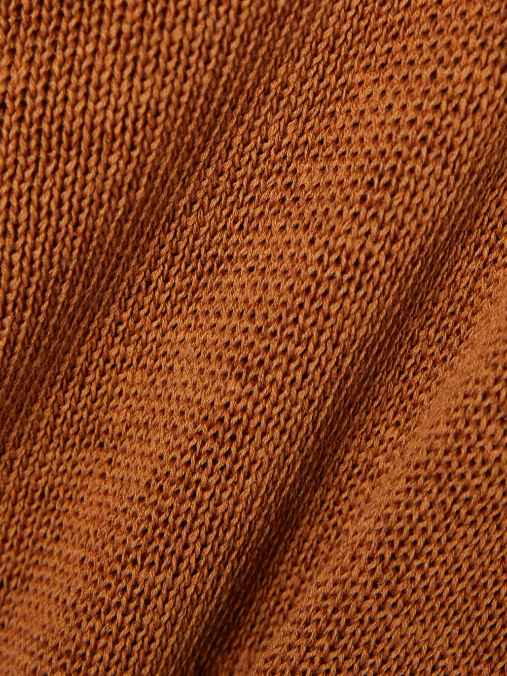 Close-up detail of the Lafayette 148 Cotton-blend Sweater