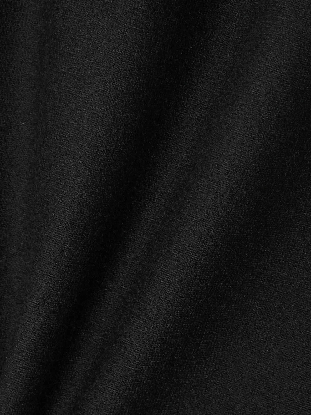 Close-up detail of the Lanvin Asymmetric Wool Skirt