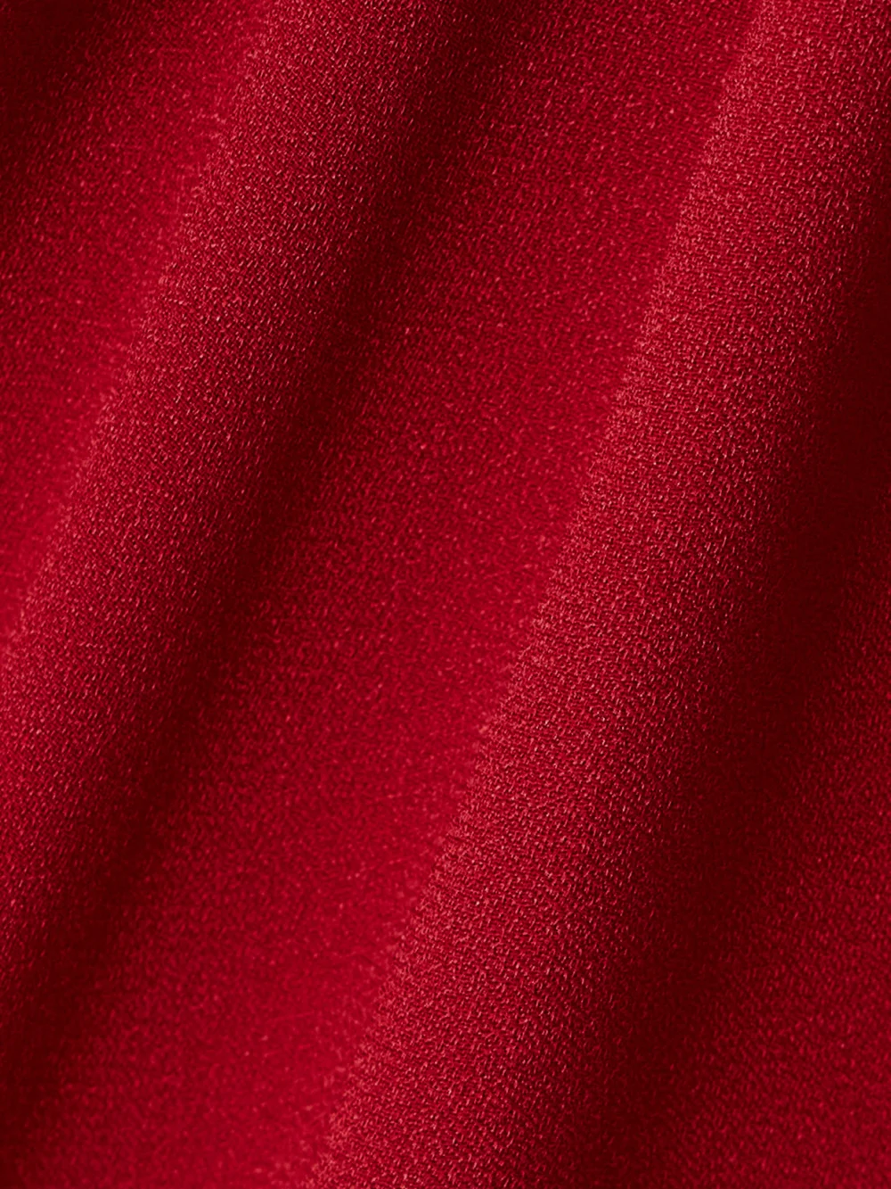 Close-up detail of the Lanvin Draped Crepe De Chine Maxi Dress