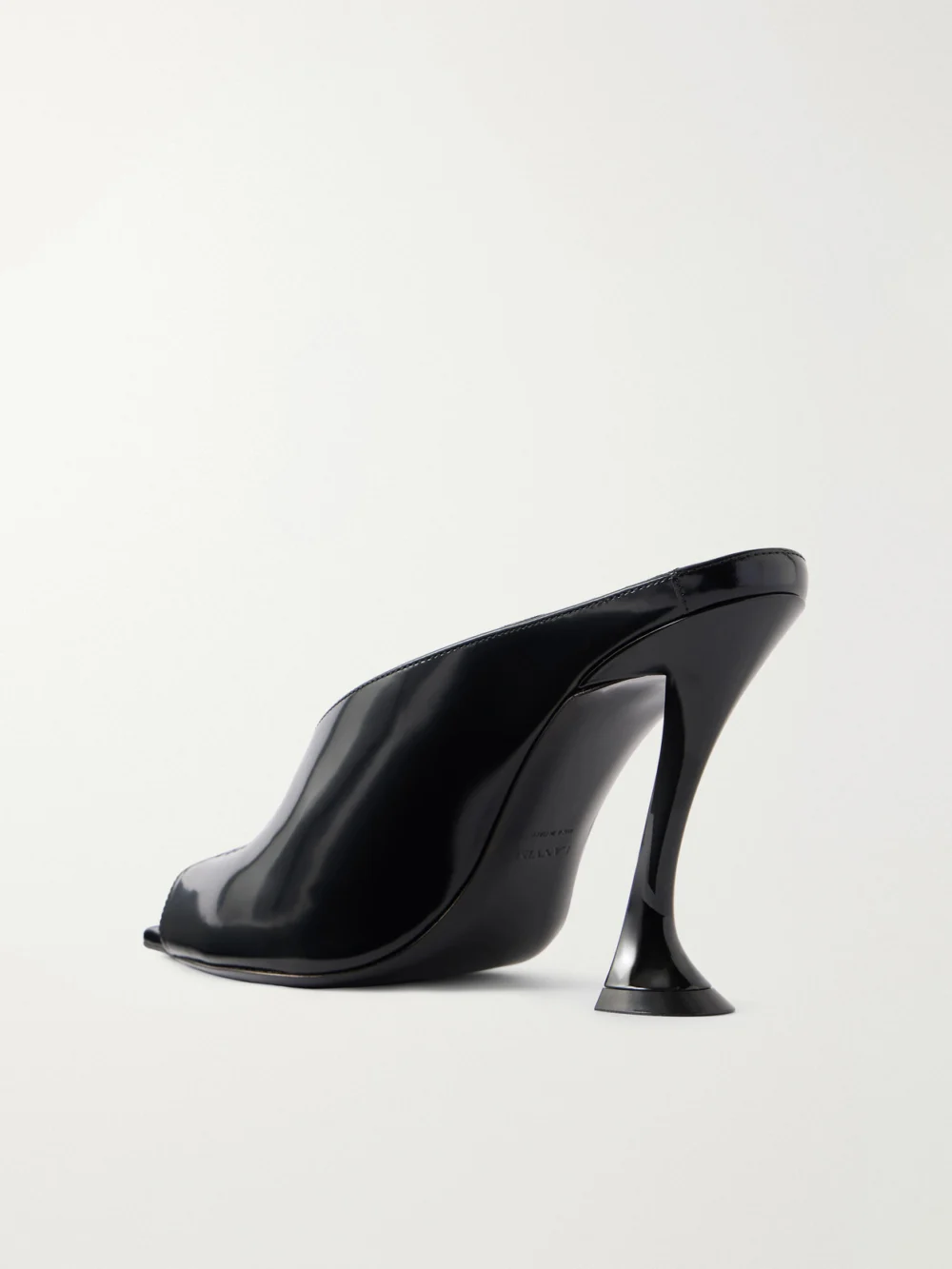 Back view of the Lanvin Leather Mules