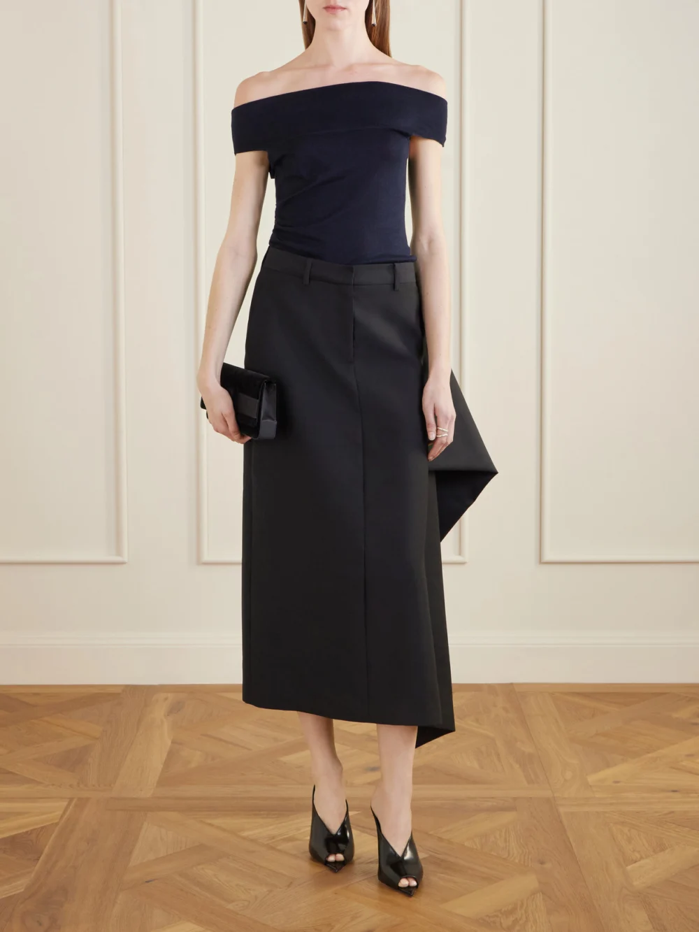 Lanvin Leather Mules, styled view