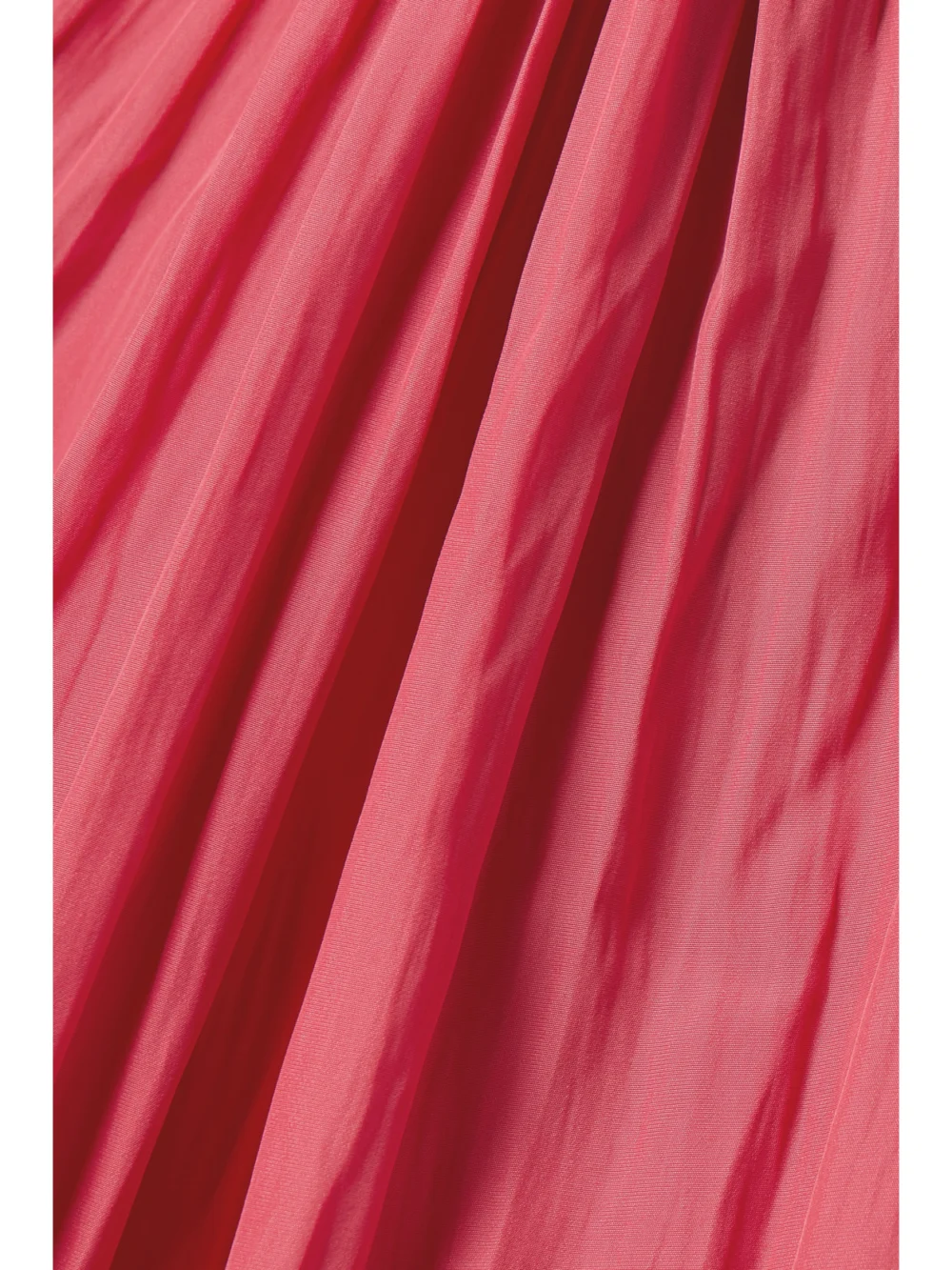 Close-up detail of the Lanvin Ruffled Gathered Charmeuse Blouse