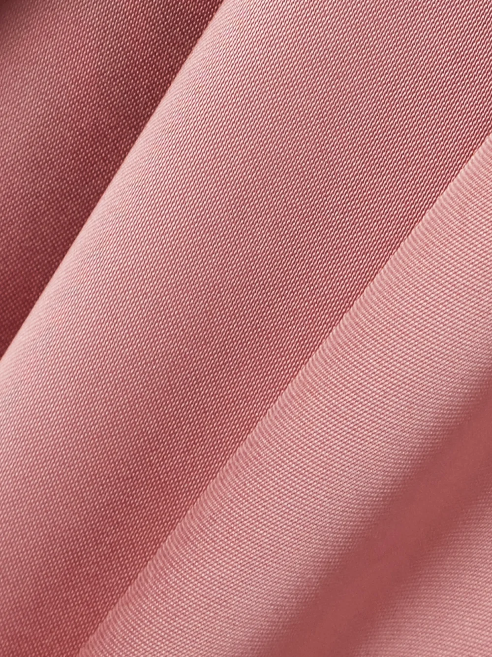 Close-up detail of the Lanvin Scarf-detailed Draped Satin Top