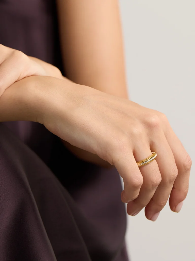 L'Atelier Nawbar Bombay Ray 18-karat Gold Diamond Ring