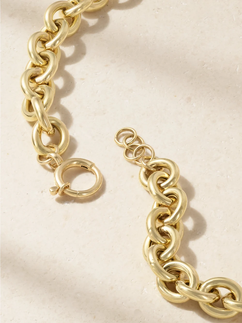 Back view of the L'Atelier Nawbar Tuxedo Mask 18-karat Gold Multi-stone Necklace