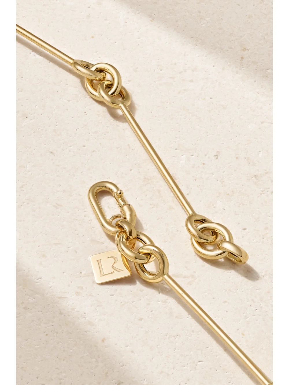Back view of the Lauren Rubinski 14-karat Gold Necklace