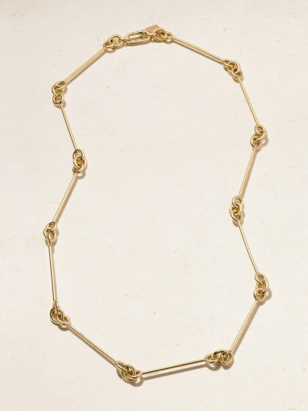 Lauren Rubinski 14-karat Gold Necklace