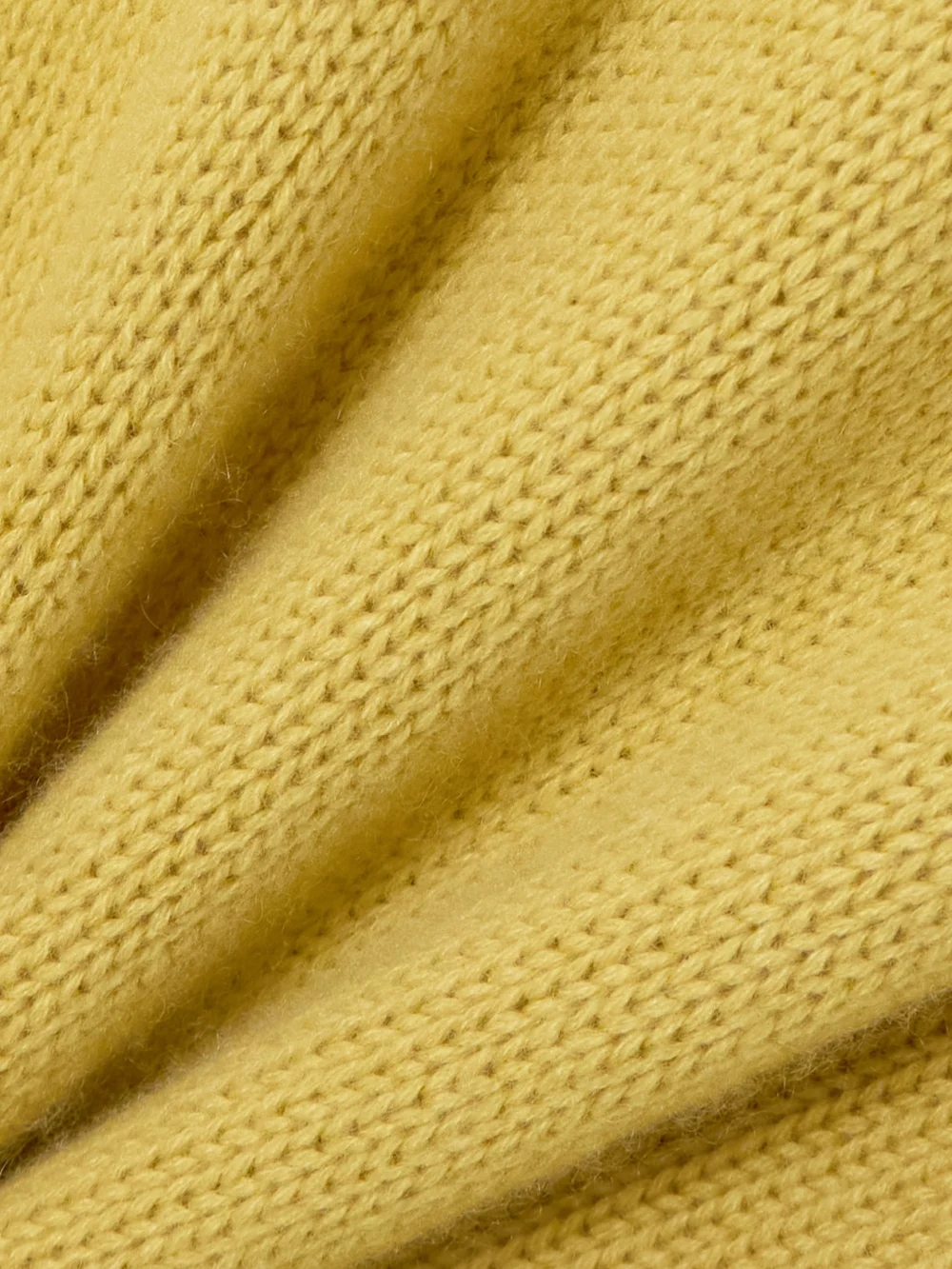 Close-up detail of the Le Kasha Anong Organic Cashmere Sweater
