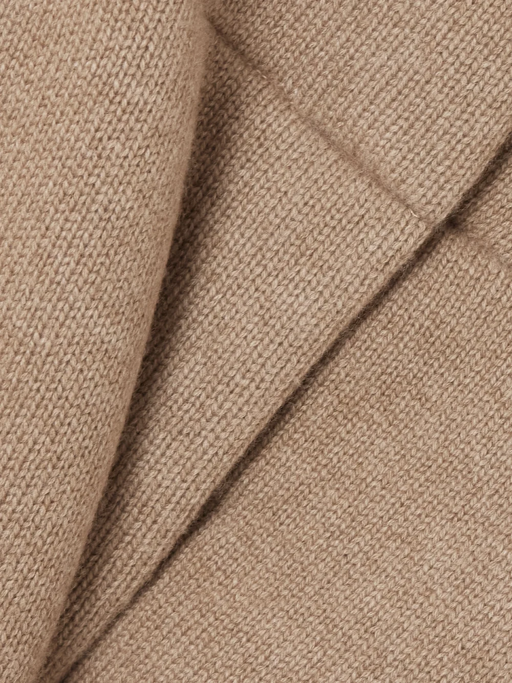 Close-up detail of the Le Kasha Montana Quilted Organic Cashmere Vest