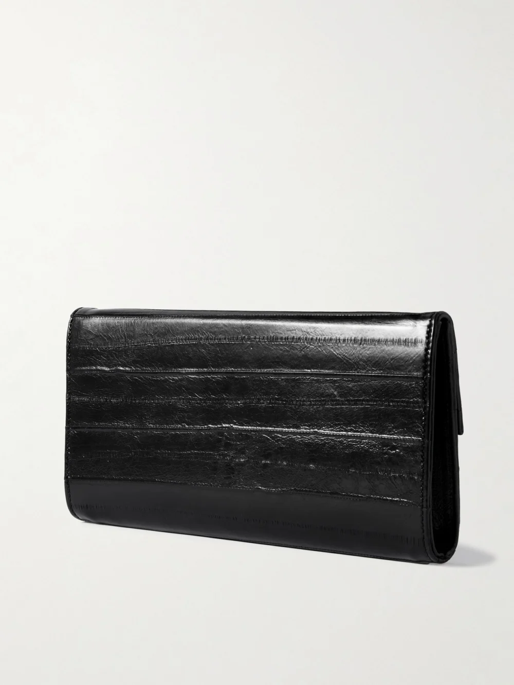 Back view of the Le Sundial Lydia Eel Clutch