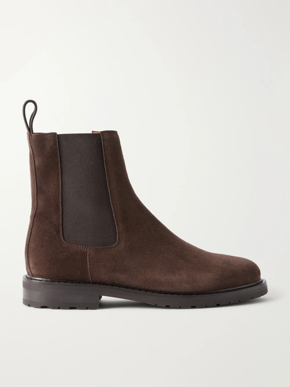 Legres 25 Chelsea Suede Ankle Boots in dark brown