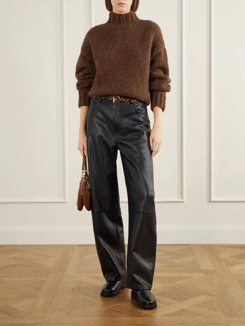 Legres 25 Leather Chelsea Boots, styled view