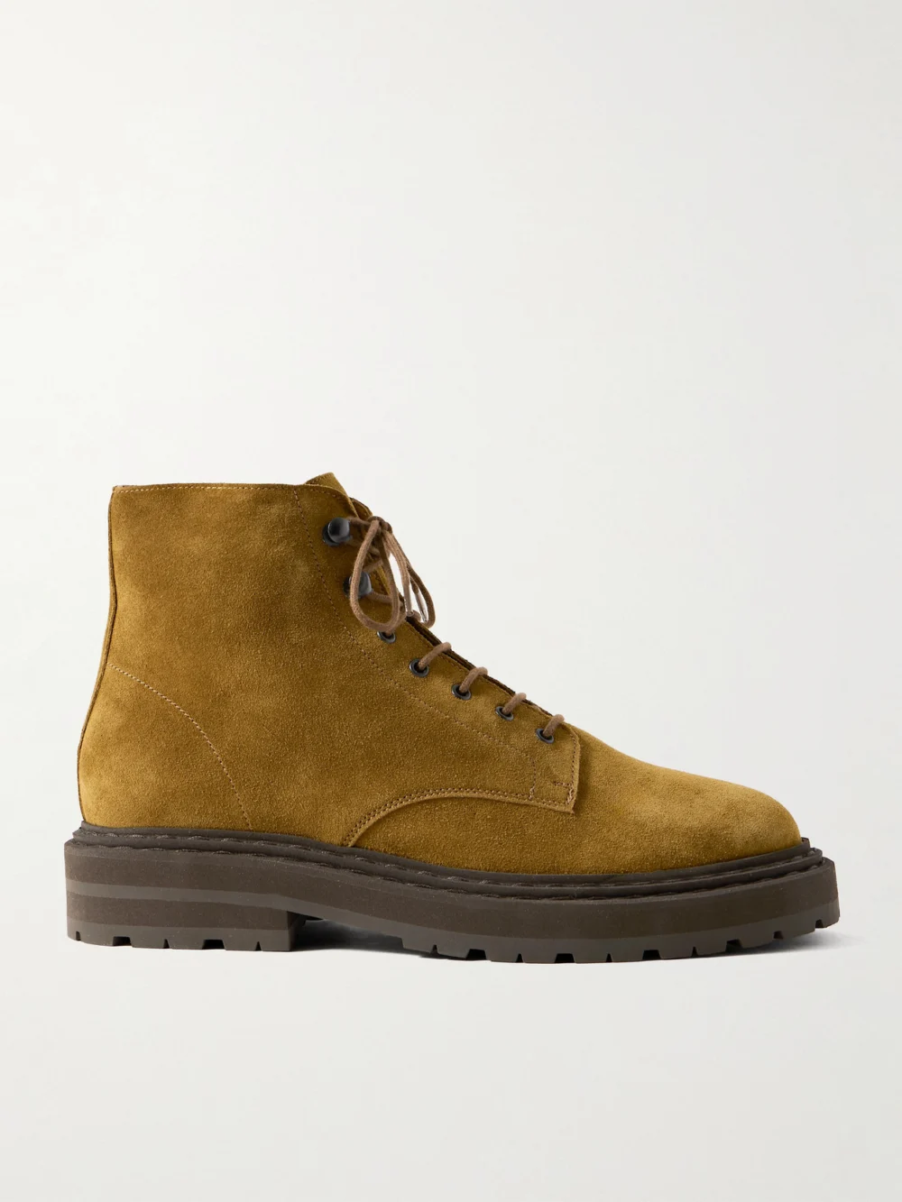 Legres 57 Suede Ankle Boots in tan