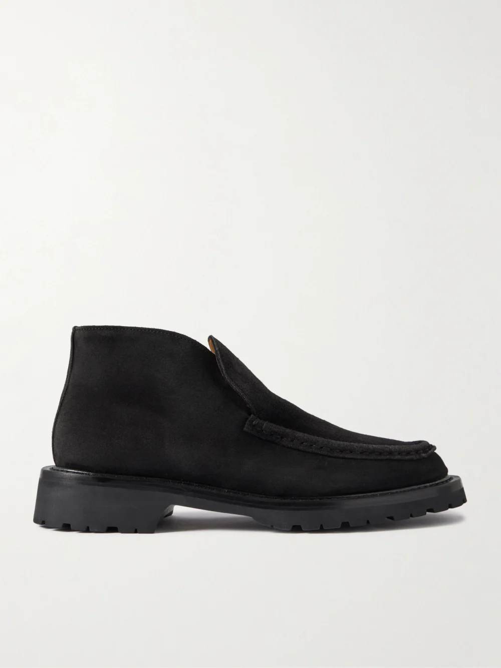 Legres 58 Suede Ankle Boots in black