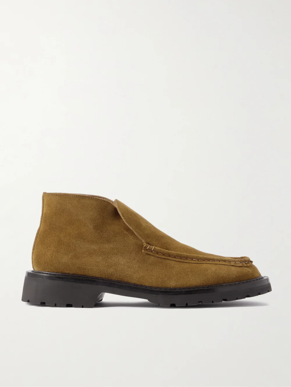 Legres 58 Suede Ankle Boots in tan