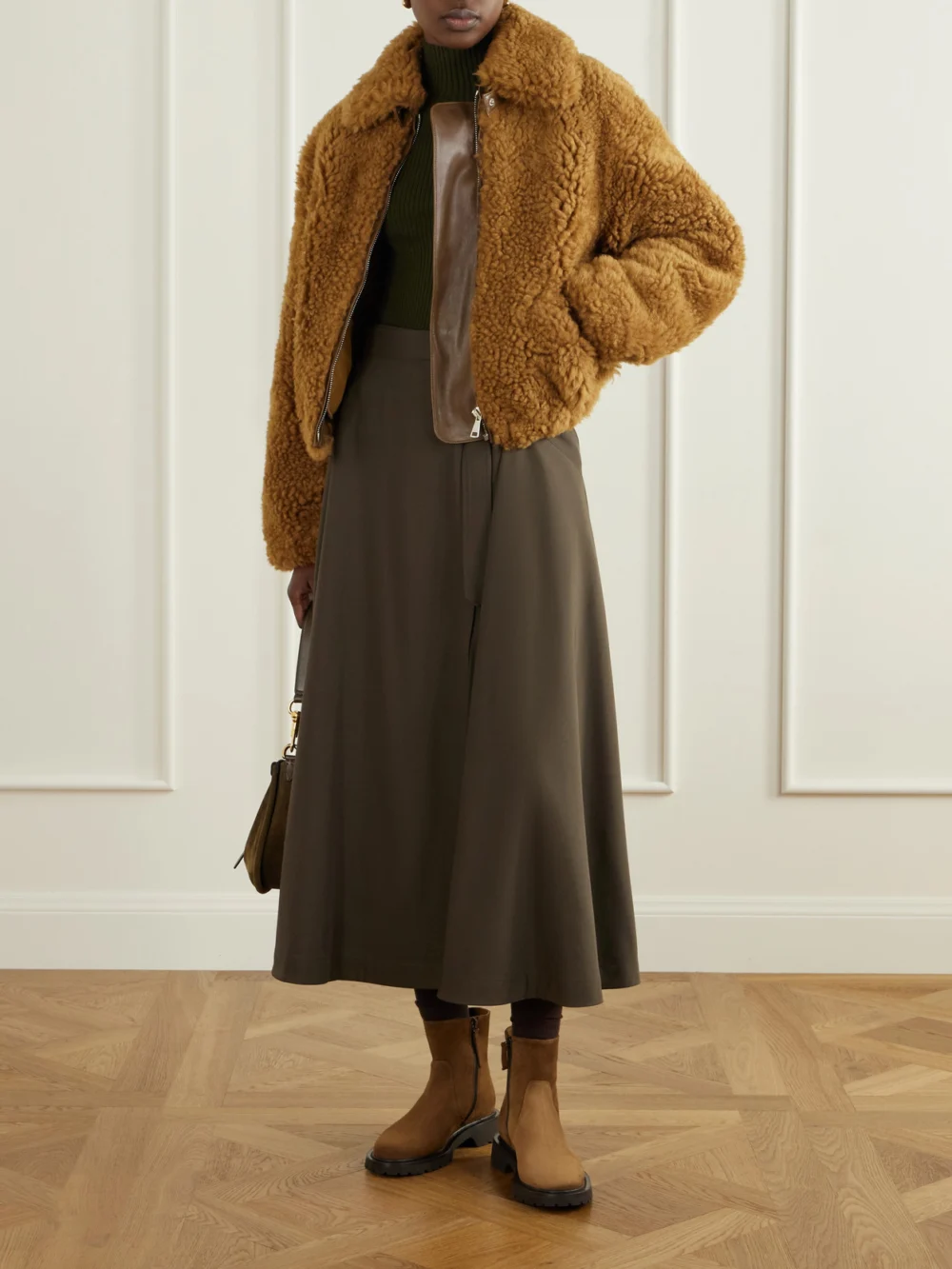 Legres 61 Suede Ankle Boots, styled view