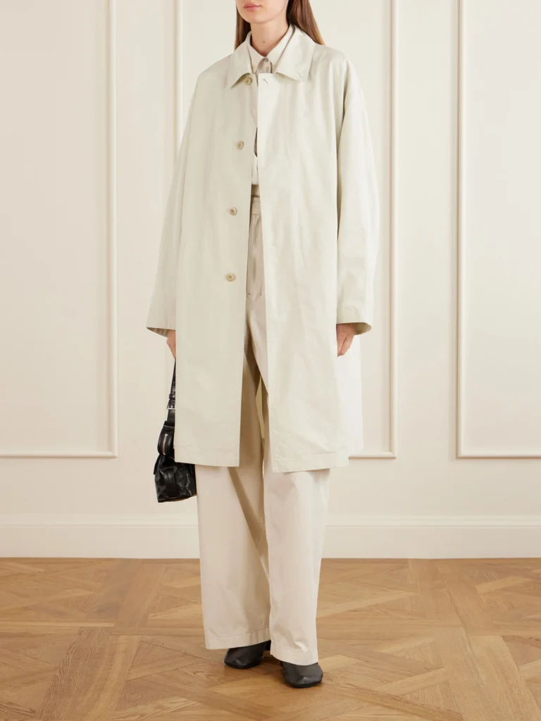 Lemaire Cotton-gabardine Coat