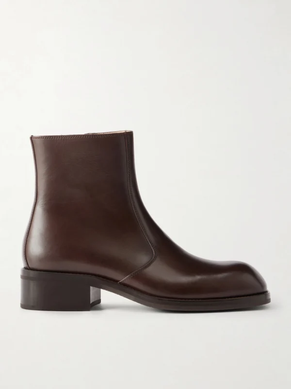 Lemaire Leather Ankle Boots