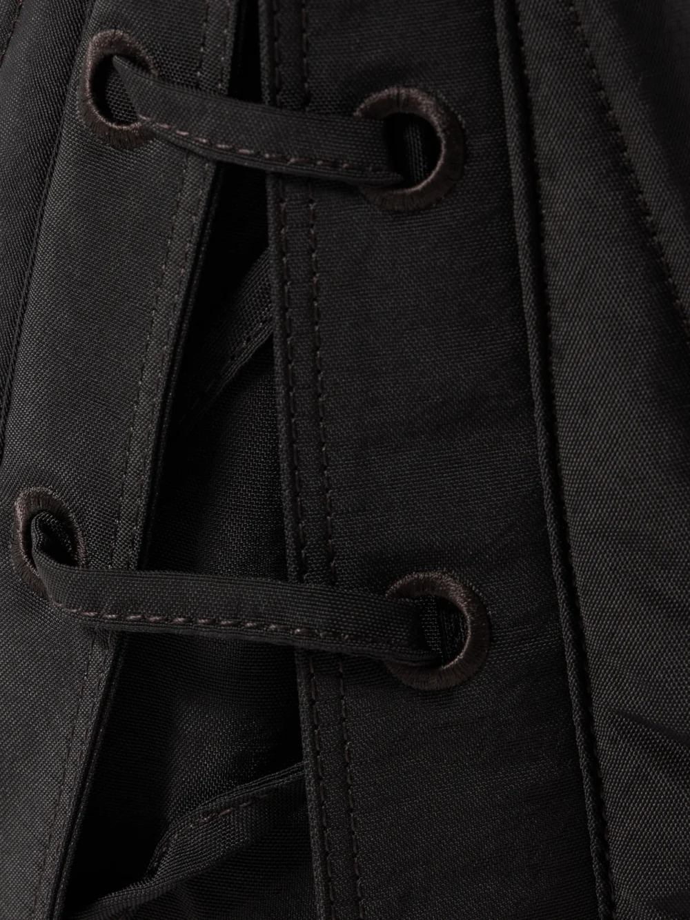 Close-up detail of the Lemaire Soft Game Medium Quilted Canvas Shoulder Bag