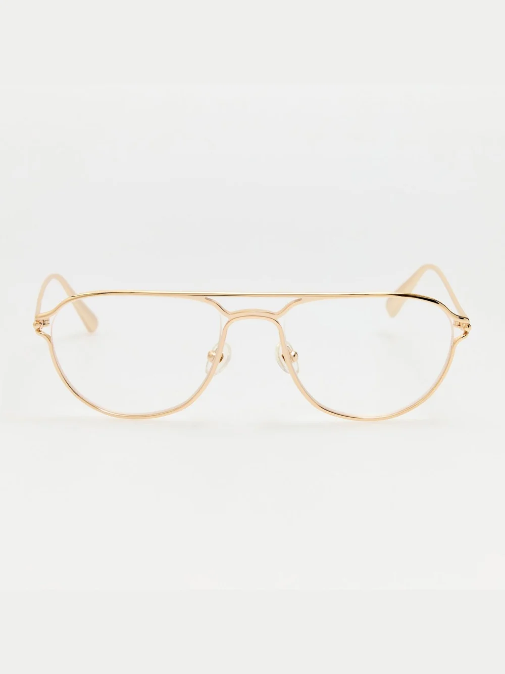 Linda Farrow Acapulco Optical in light gold