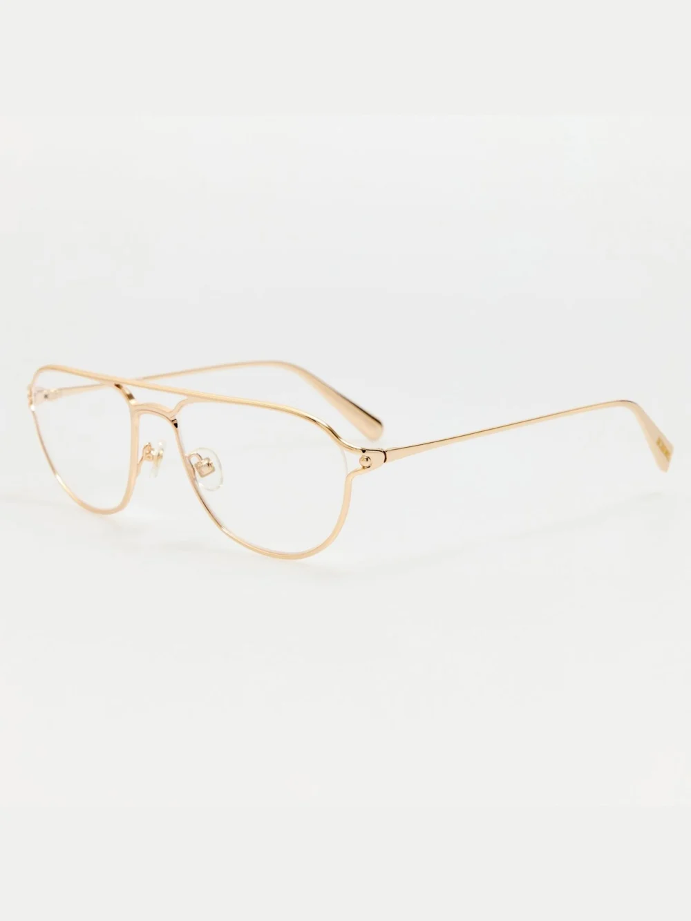 Linda Farrow Acapulco Optical, light gold, view 2