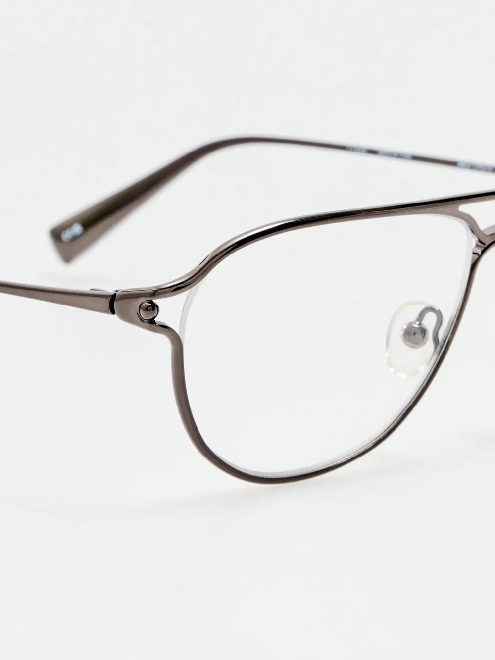 Linda Farrow Acapulco Optical, nickel, view 5
