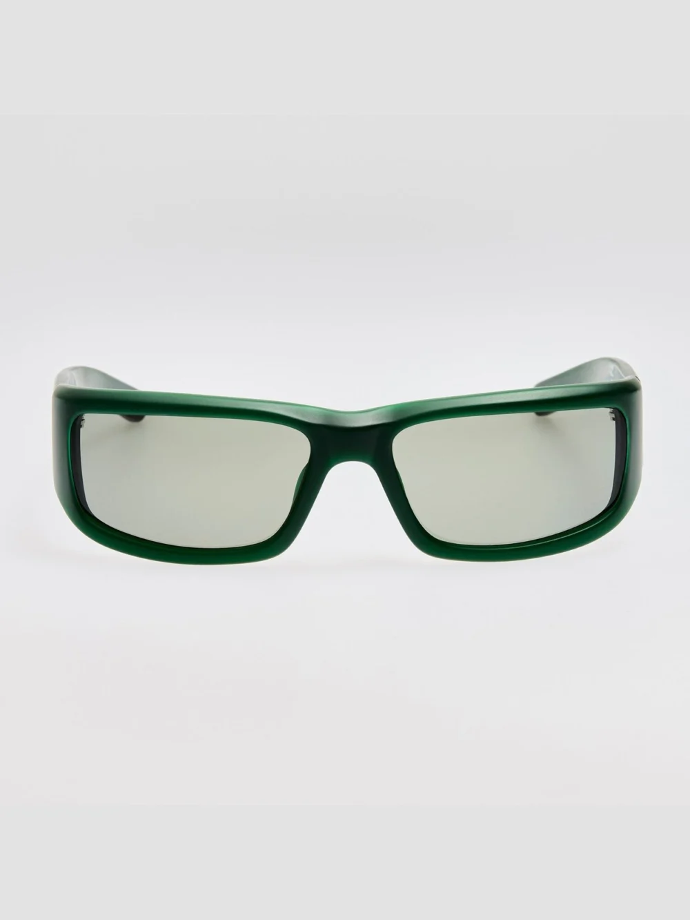 Linda Farrow Aero Sunglasses in matt green