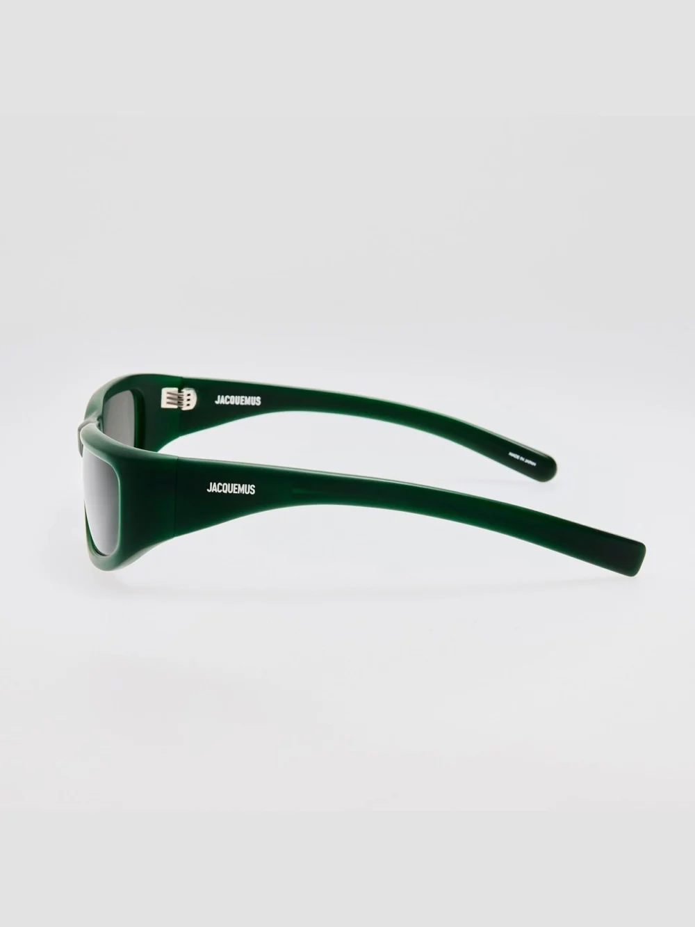 Linda Farrow Aero Sunglasses, matt green, view 2