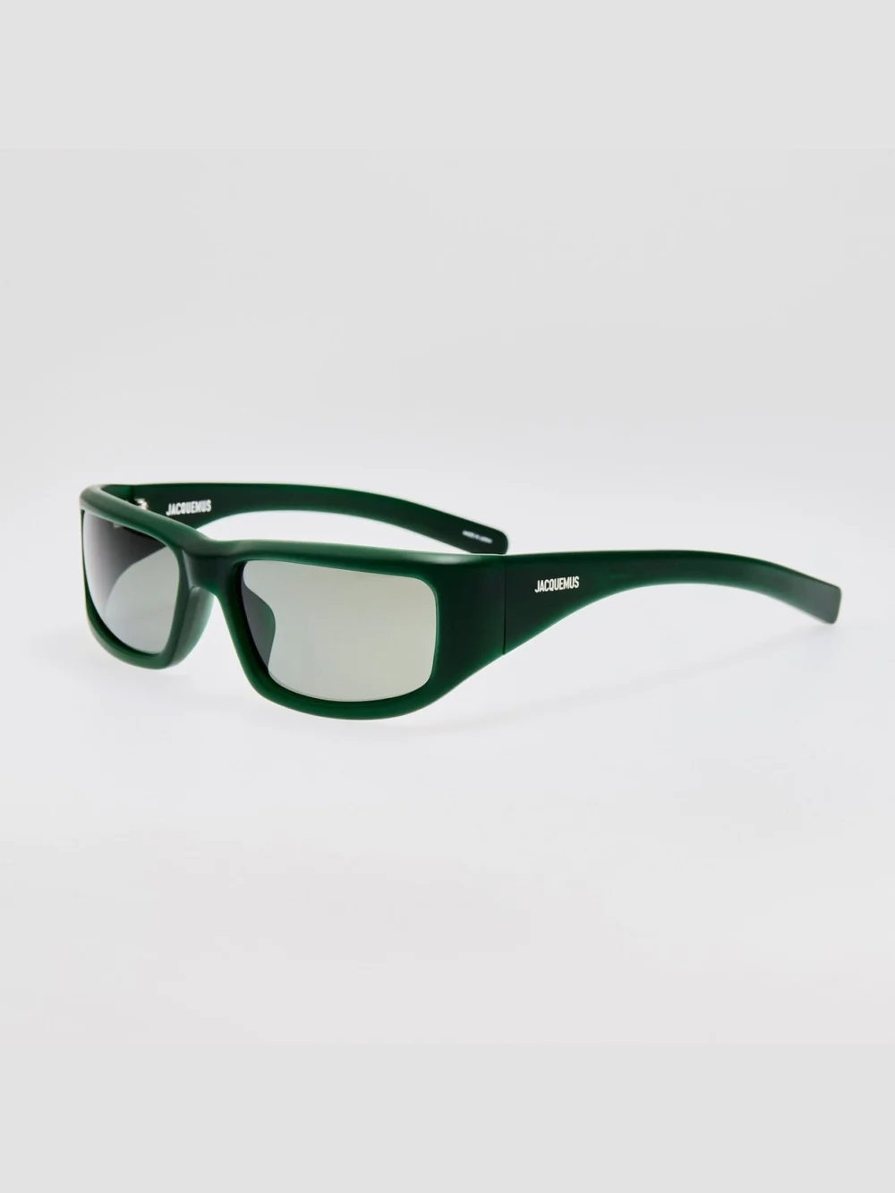 Linda Farrow Aero Sunglasses, matt green, view 3
