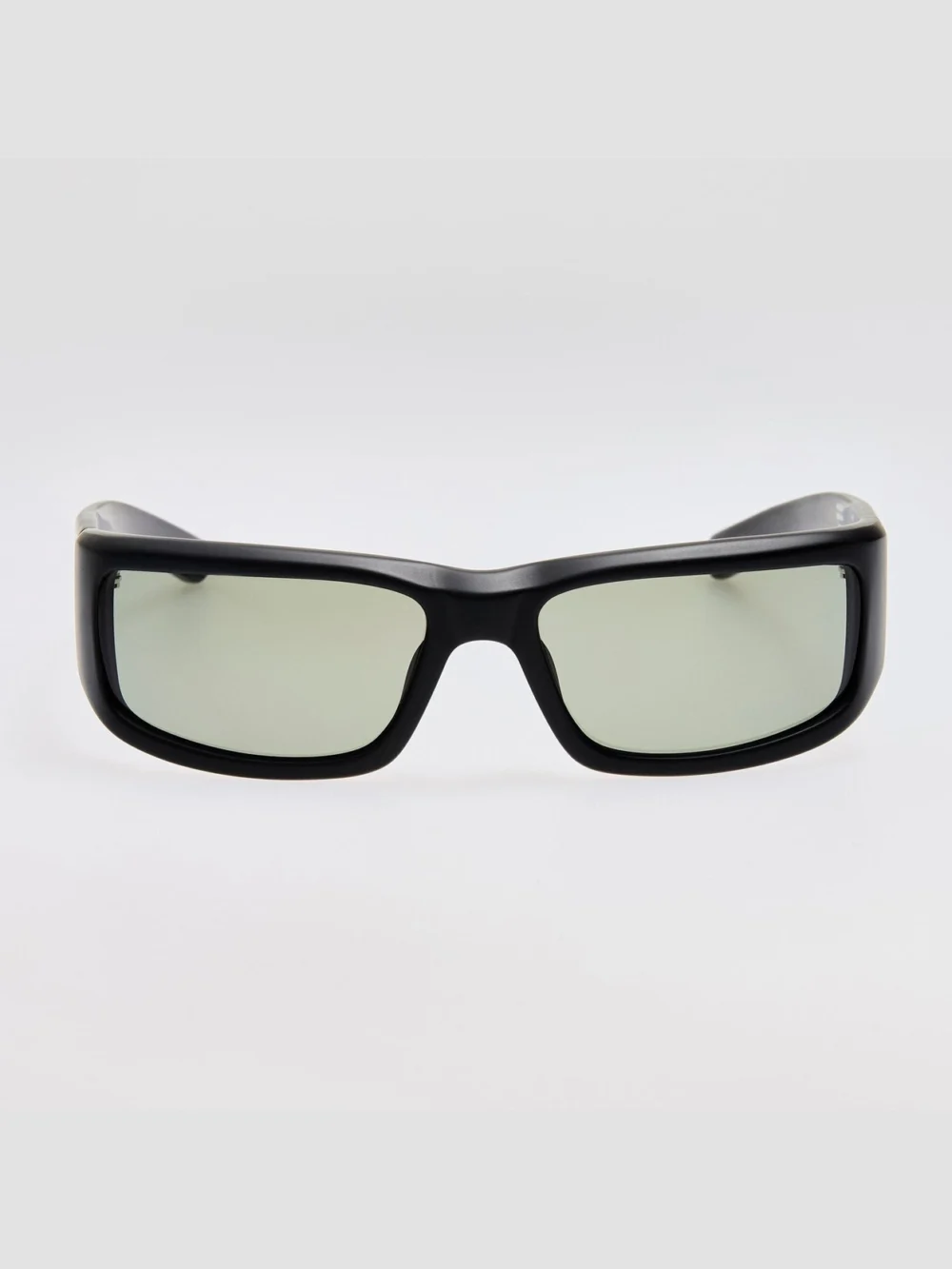 Linda Farrow Aero Sunglasses in metallic black
