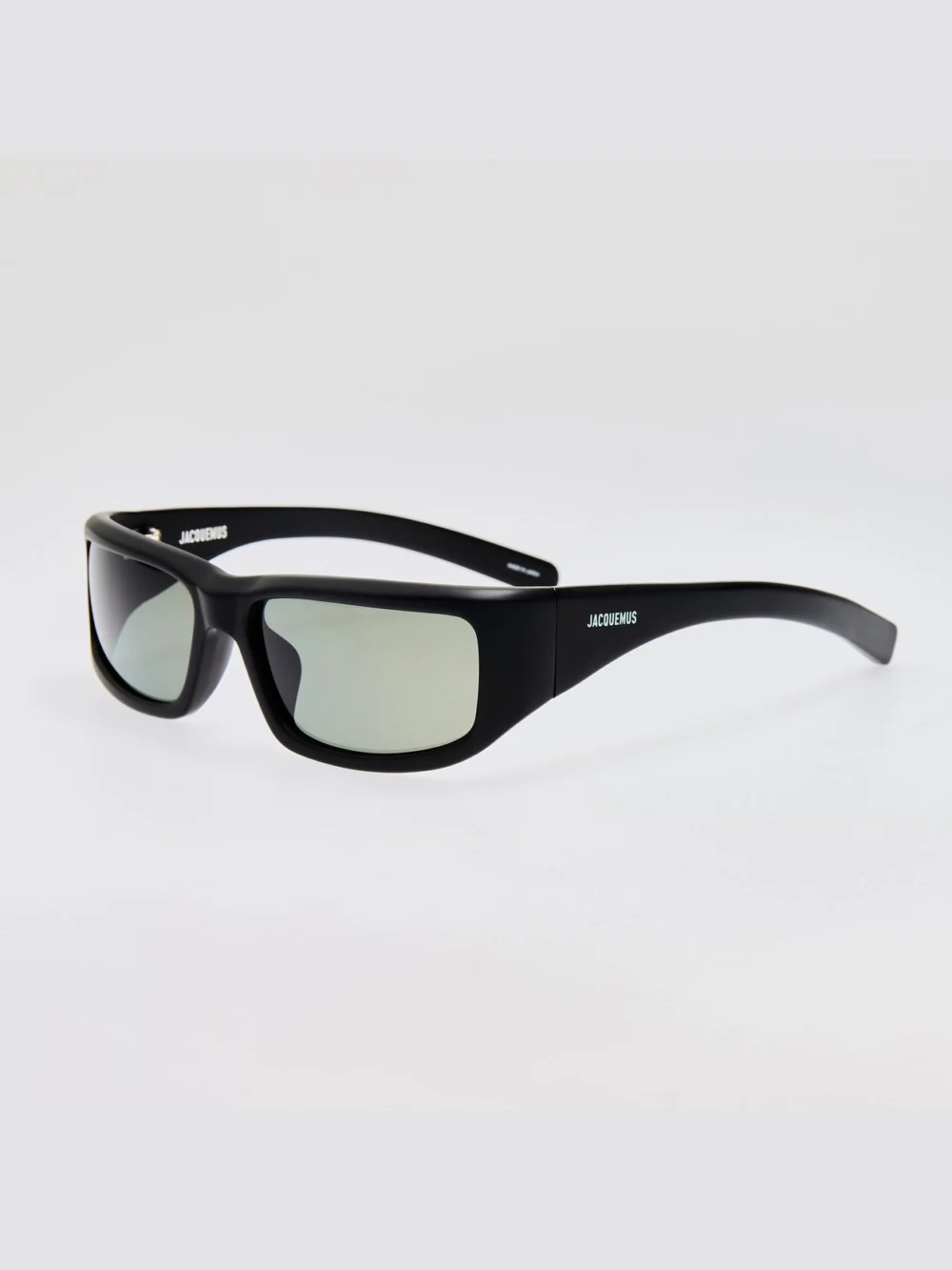 Linda Farrow Aero Sunglasses, metallic black, view 3