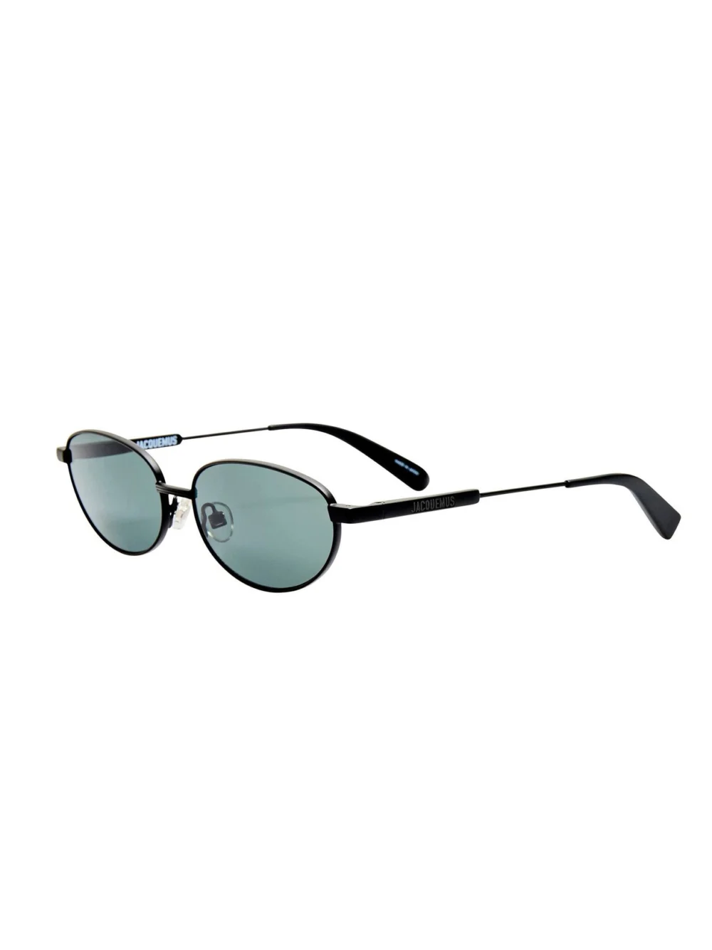 Linda Farrow Alba Sunglasses, matt black, view 2