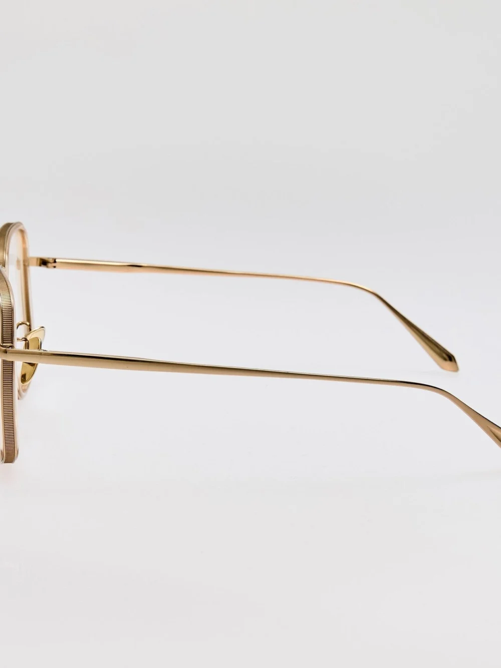 Linda Farrow Alicia Optical, 22k gold and ash, view 5